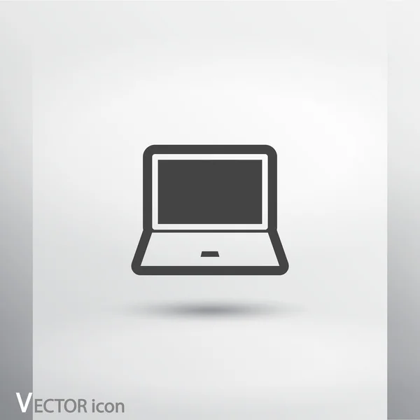 Design de ícone laptop — Vetor de Stock