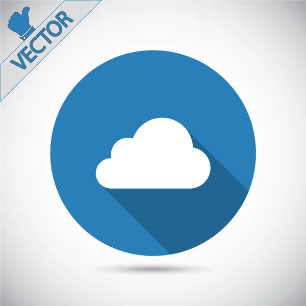 Cloud icon — Stock Vector