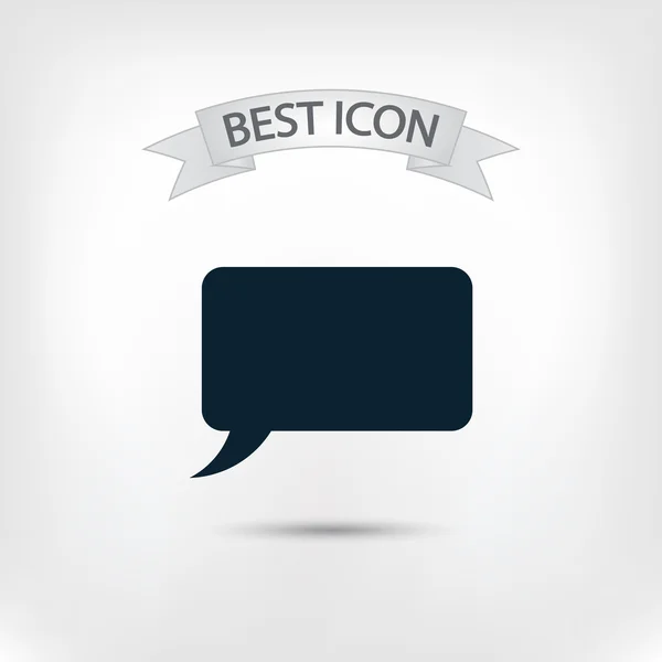 Speech bubble icon — Stock Vector