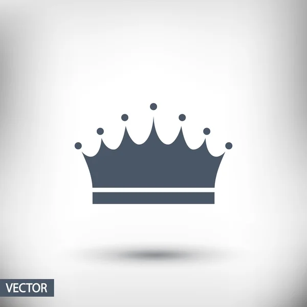 Crown icon design — Stock Vector