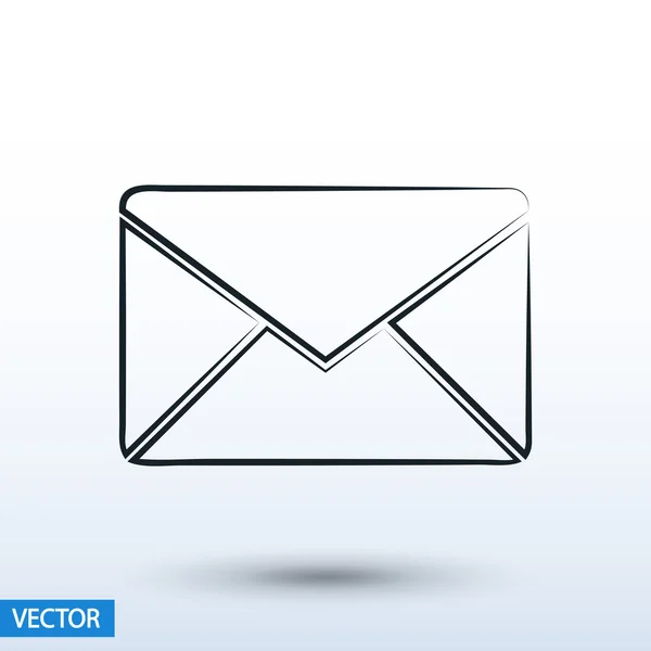 Enveloppe mail icône — Image vectorielle