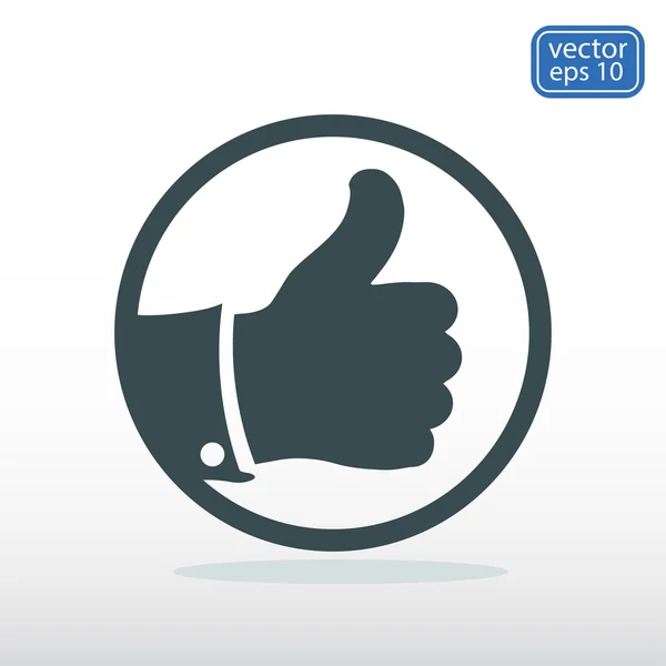 İkon gibi, vektör illüstrasyonu. Düz tasarım biçimi  