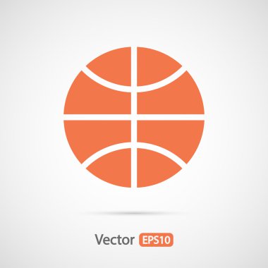 Basketbol topu simgesi