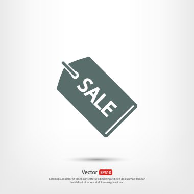 Satılık etiketi simgesi