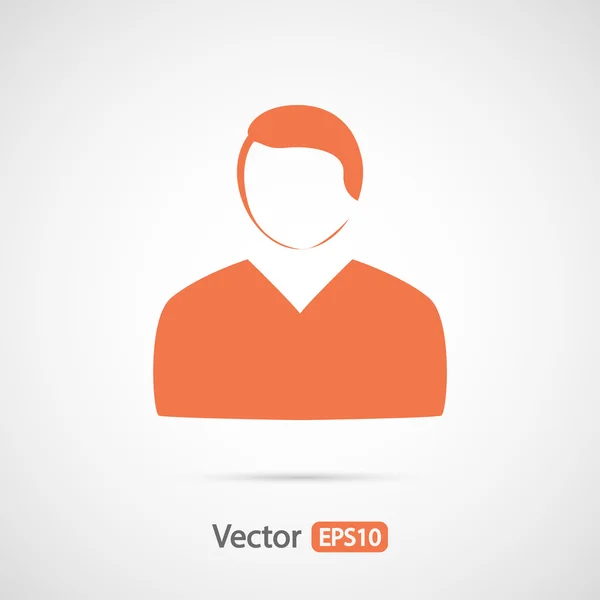 Icono del hombre de negocios — Vector de stock