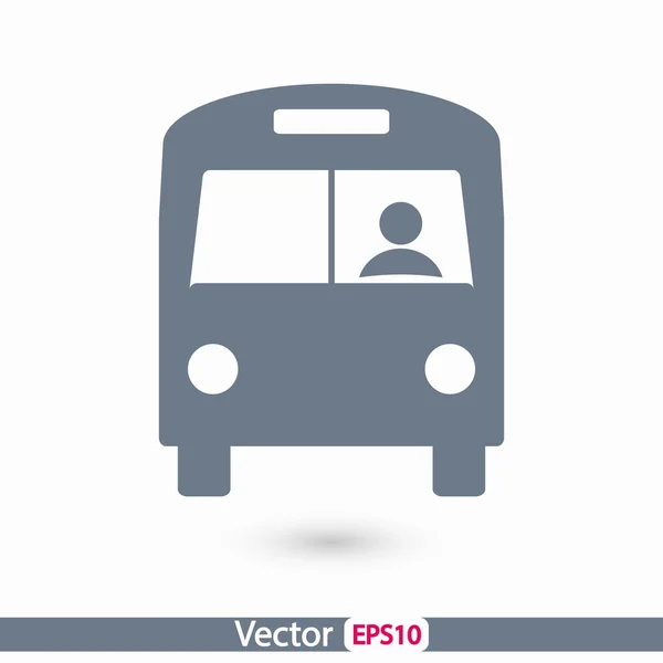 Bus pictogram ontwerp — Stockvector