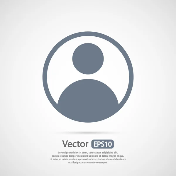 Icono de conexión, diseño plano — Vector de stock
