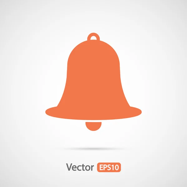 Bell icono de diseño — Vector de stock