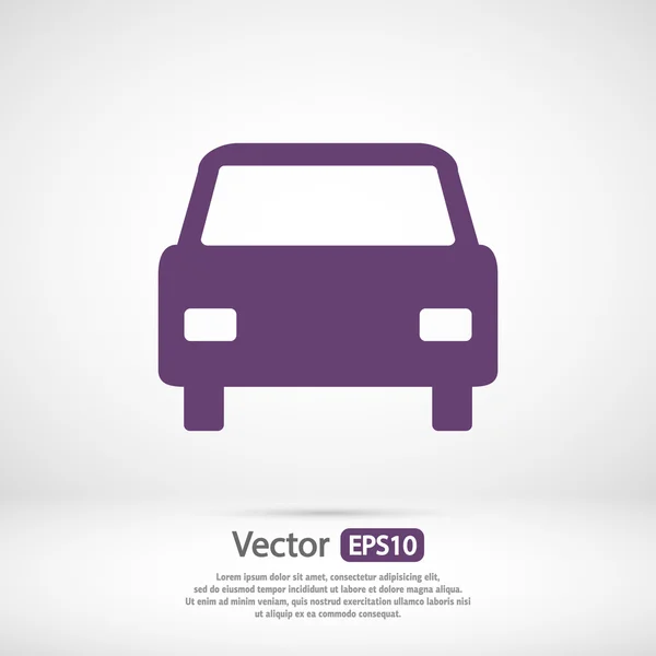 Auto pictogram ontwerp — Stockvector