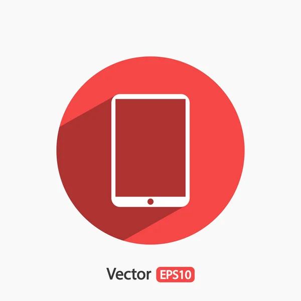 Tableta digital moderna icono de PC — Archivo Imágenes Vectoriales