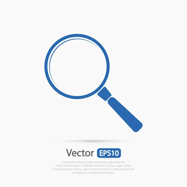 Hledat ikony designu — Stockový vektor