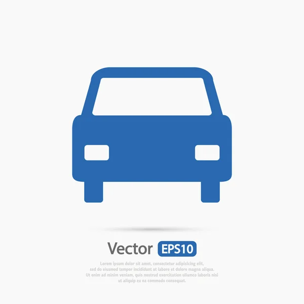 Desain ikon mobil - Stok Vektor