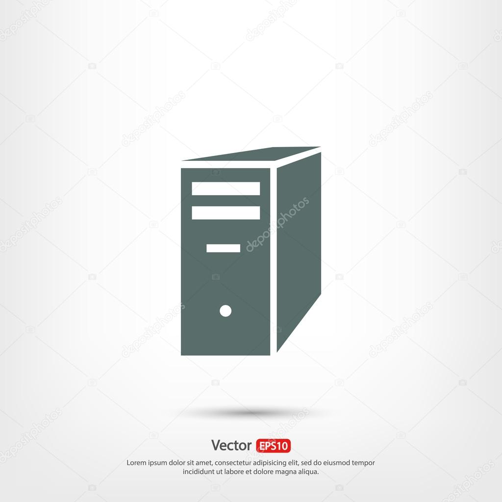 Computer server icon