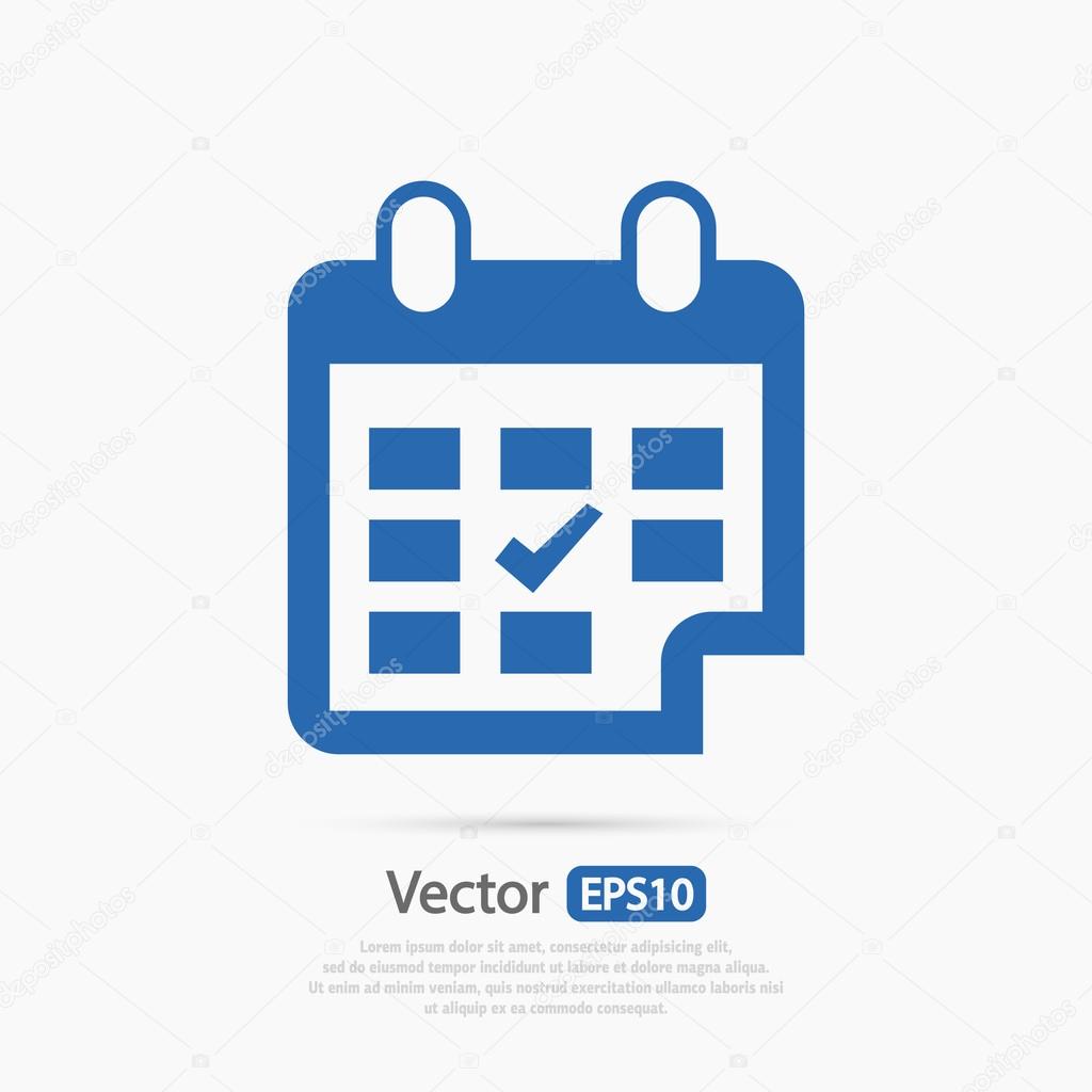 Calendar icon design