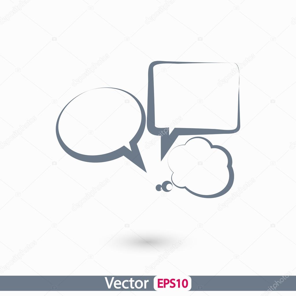 Bulle De Parole Icone Image Vectorielle Par Best3d C Illustration