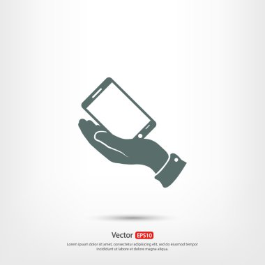 Mobil akıllı telefon simgesi