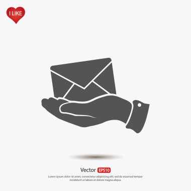 zarf e- posta simgesi