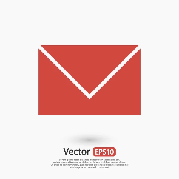 Pictogram envelop post — Stockvector