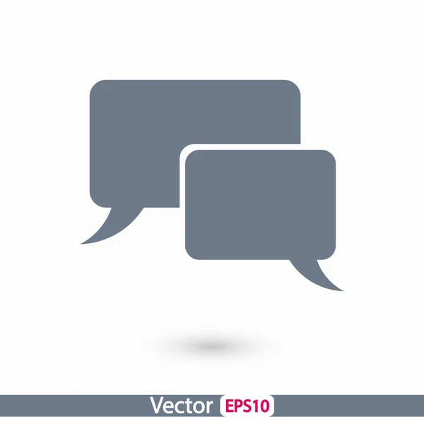 Speech bubble Icon — Stock Vector