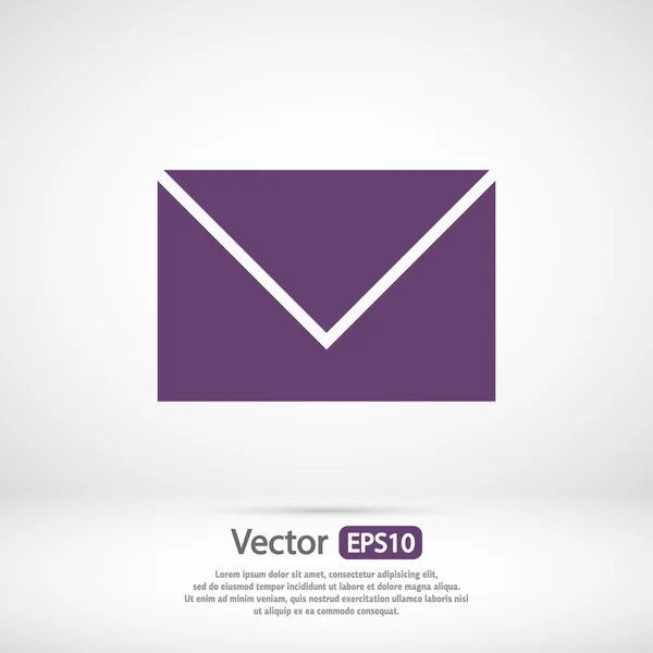 Pictogram envelop post — Stockvector