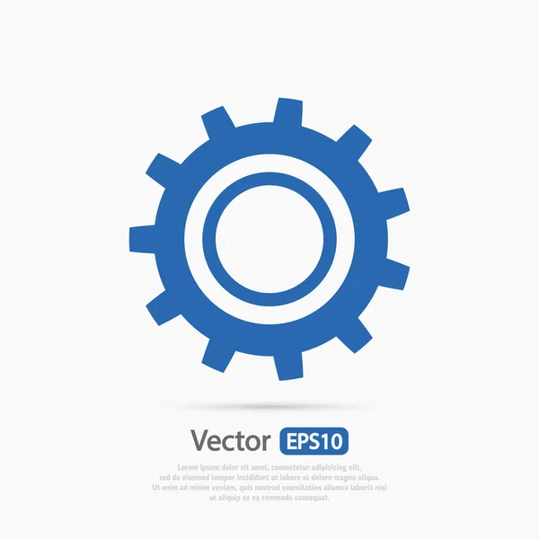 Gear icon design — Stock Vector