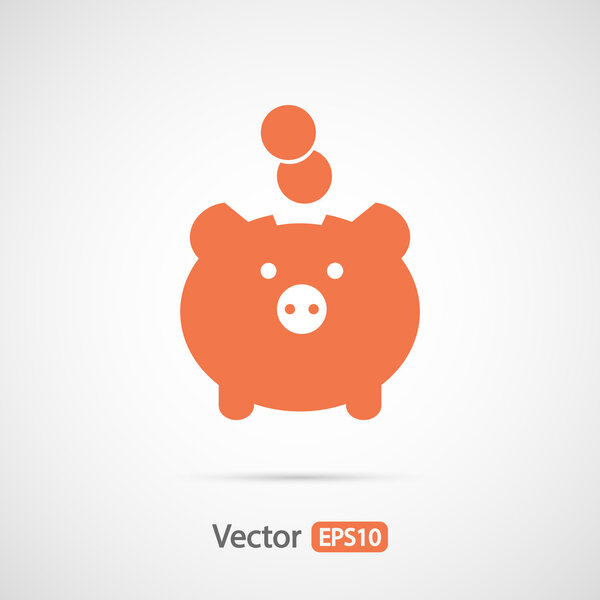 Moneybox icon design