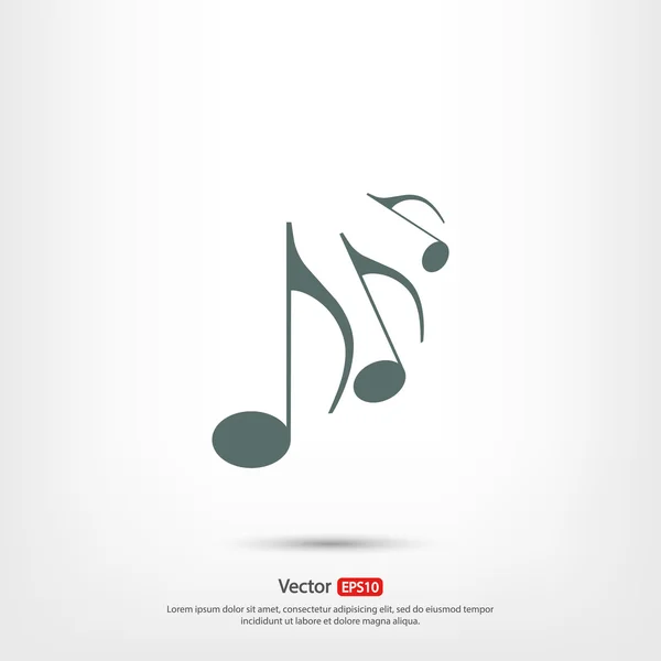 音乐图标设计 — 图库矢量图片
