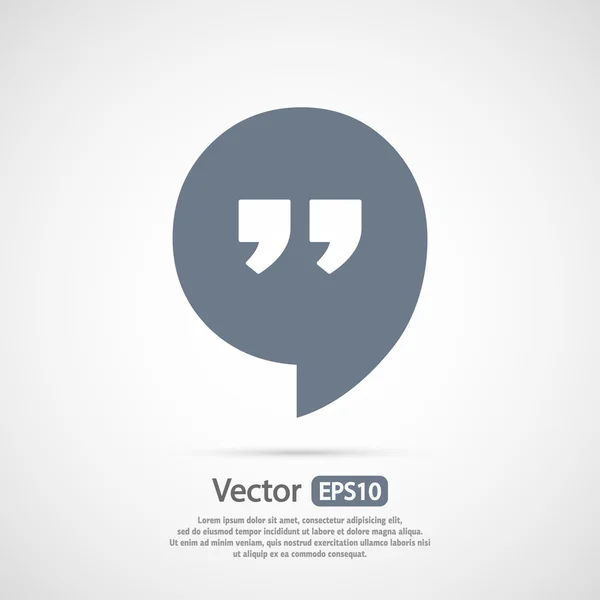 Dialog Speech bubble icon — Stock Vector