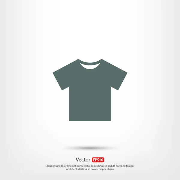 Ícone de tshirt — Vetor de Stock