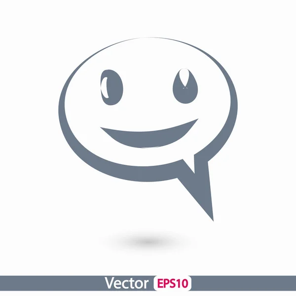 Icono de burbuja de habla — Vector de stock