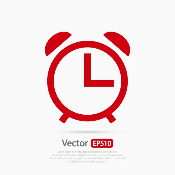 시계 아이콘 디자인 — 스톡 벡터