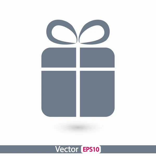 Icono de caja de regalo — Archivo Imágenes Vectoriales