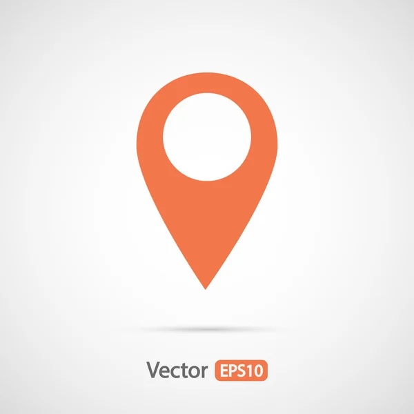 Védjegy-ikon, a mutató — Stock Vector