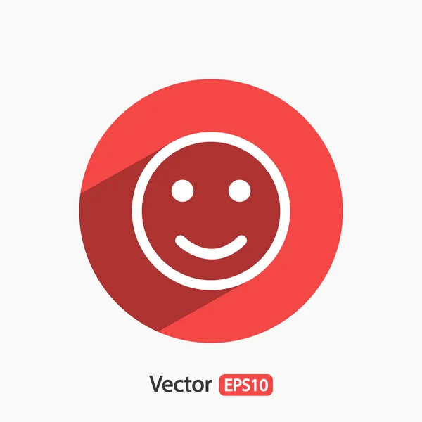 Sonrisa icono de diseño — Vector de stock