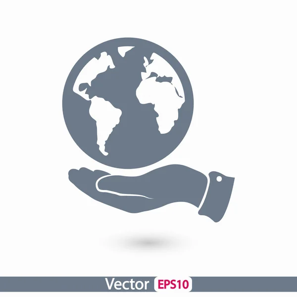 Bolygó ikon tervezés — Stock Vector