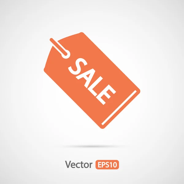 Venta etiqueta icono — Vector de stock