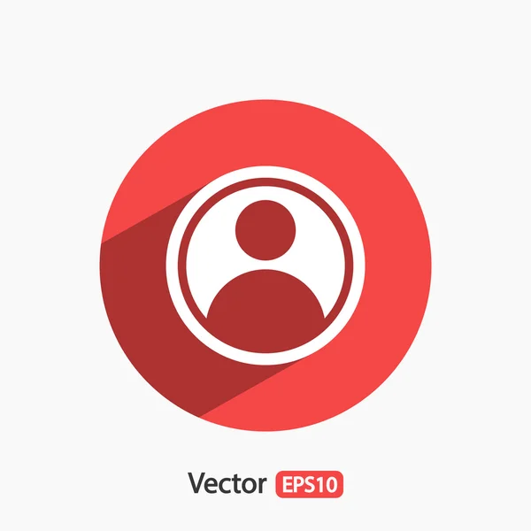 Icono de conexión, diseño plano — Vector de stock