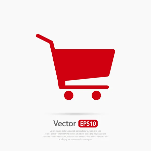 Shopping basket icon — Stock Vector