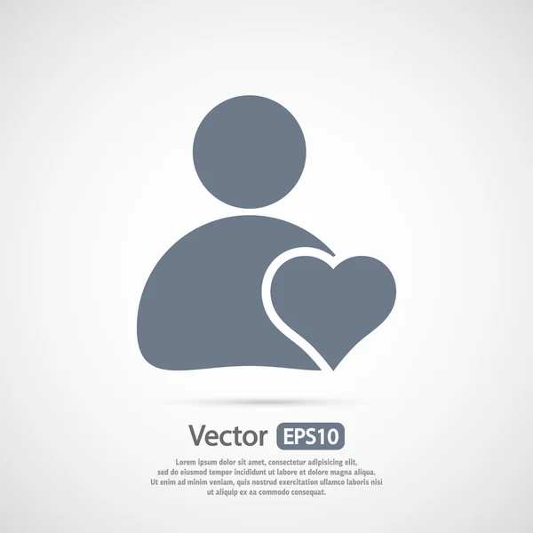 Icono del hombre de negocios — Vector de stock