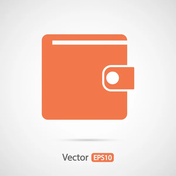 Diseño de icono de cartera — Vector de stock