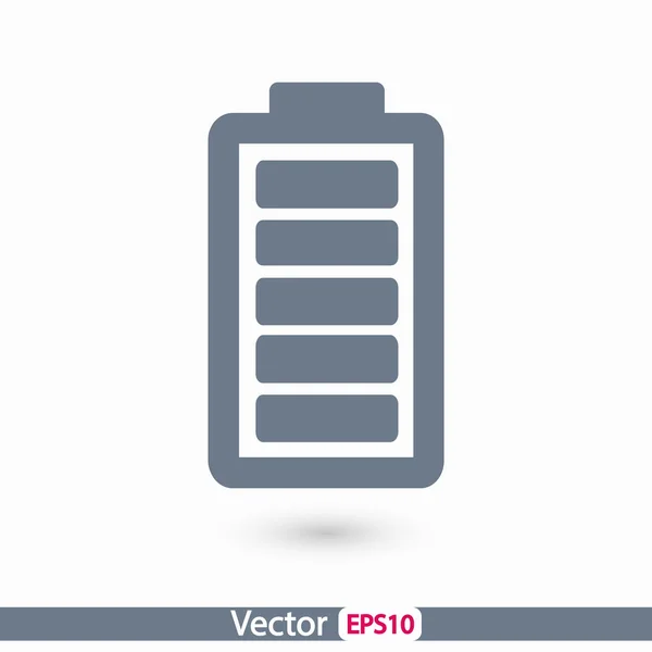 Icono de carga batería — Vector de stock