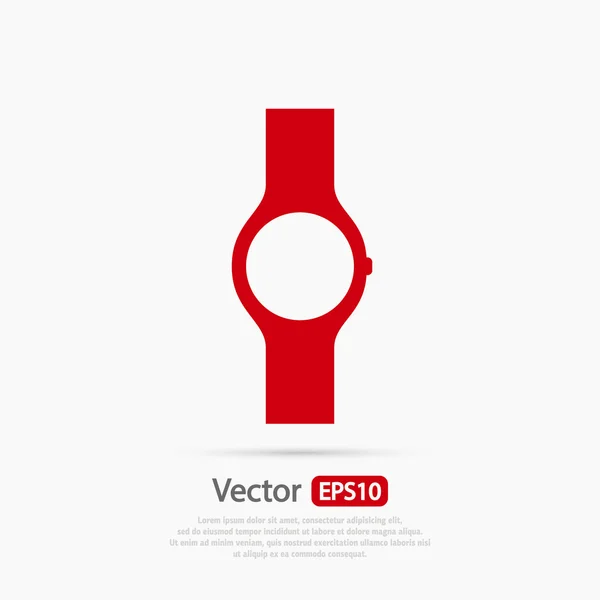 Icône d'horloge design — Image vectorielle