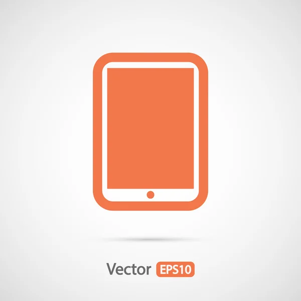 Modern digital tablet PC icon — Stock Vector