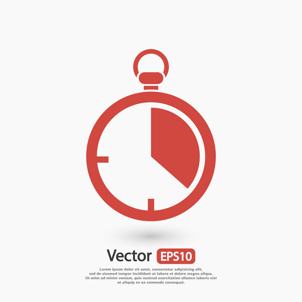 Stopwatch icon design