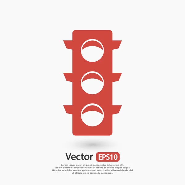 Traffic lights icon — Stock Vector