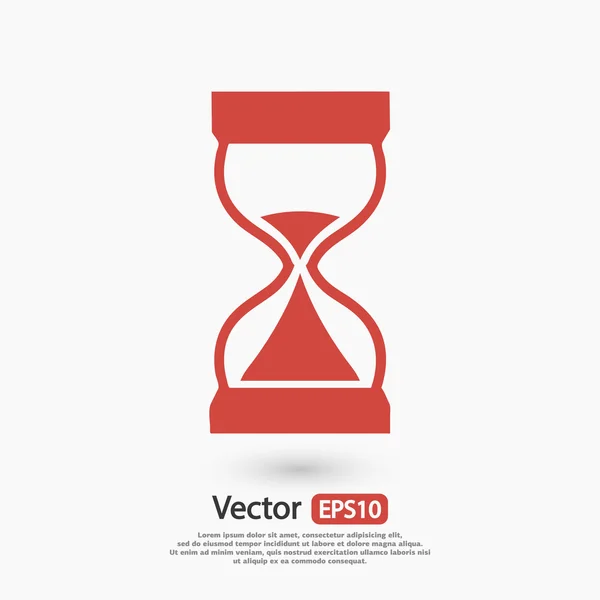 Homokóra ikonra design — Stock Vector