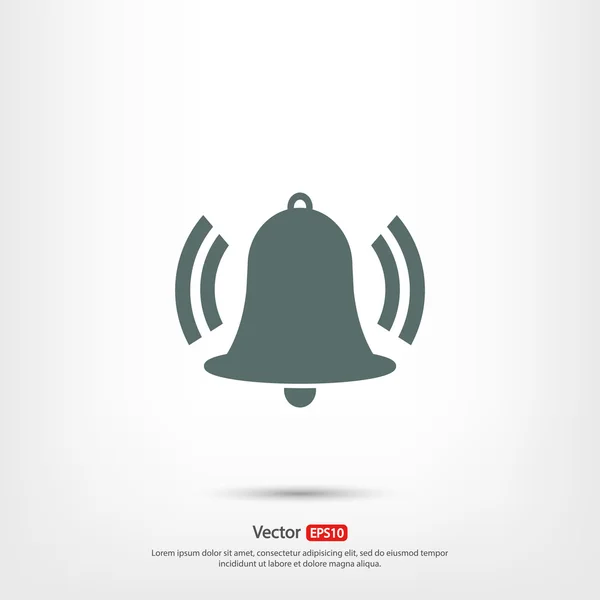 Bell pictogram ontwerp — Stockvector