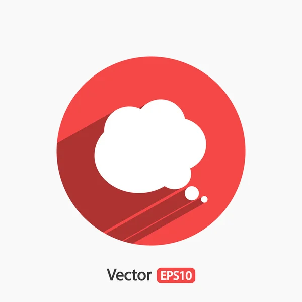 Speech bubble Icon — Stock Vector