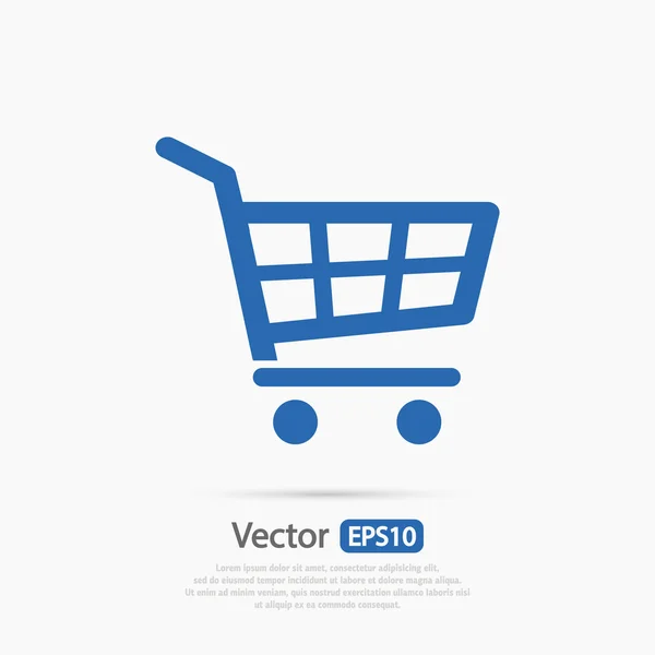 Ícone da cesta de compras — Vetor de Stock