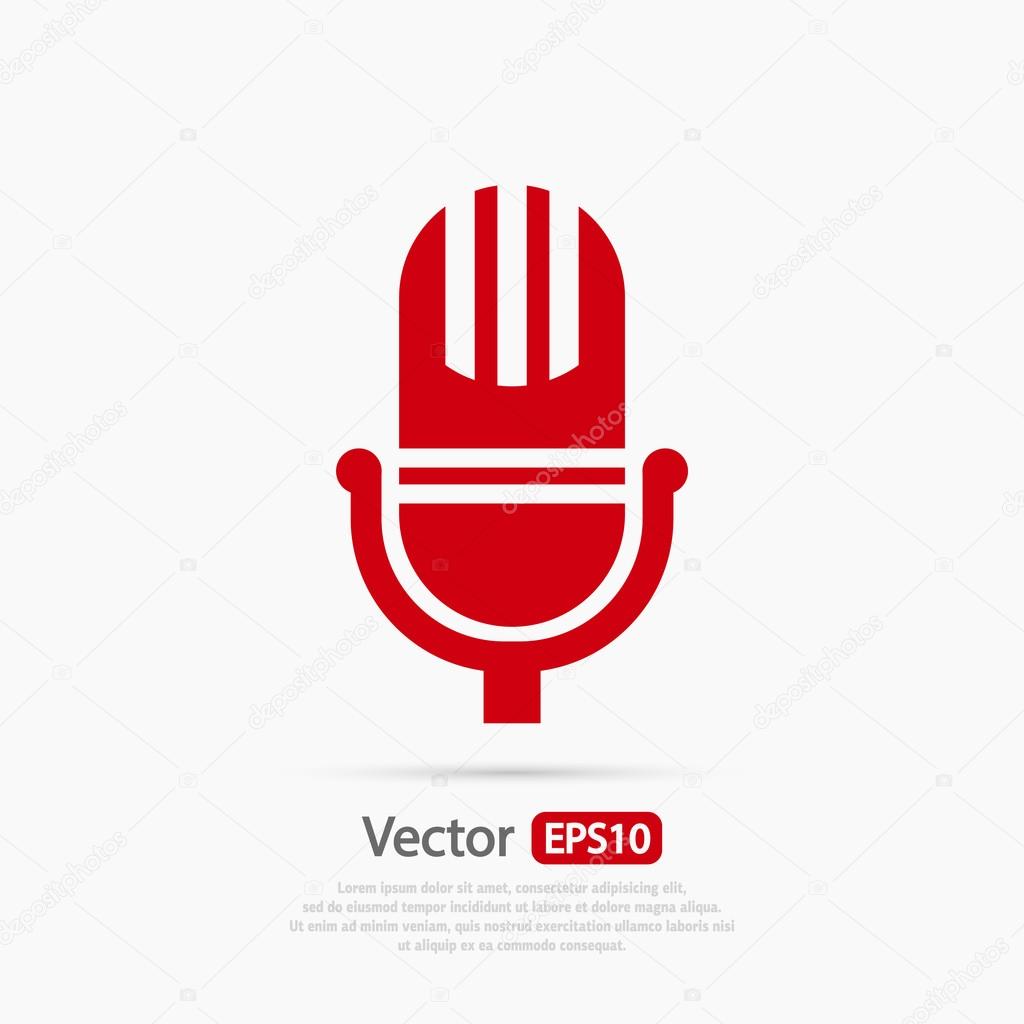 Microphone Icon Design